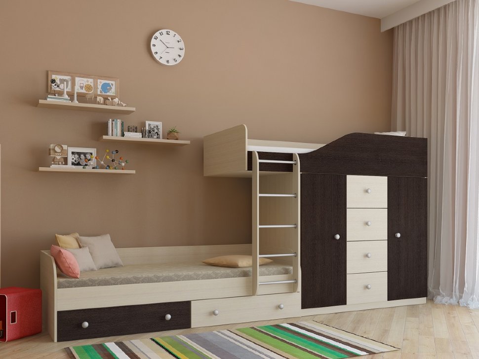 Двухъярусная кровать Астра 6