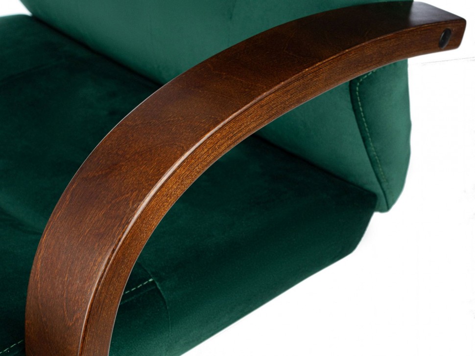 Кресло руководителя T-9928WALNUT/FABR