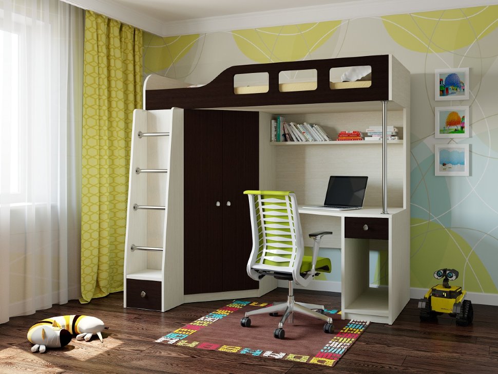 Кровать-чердак Астра 7