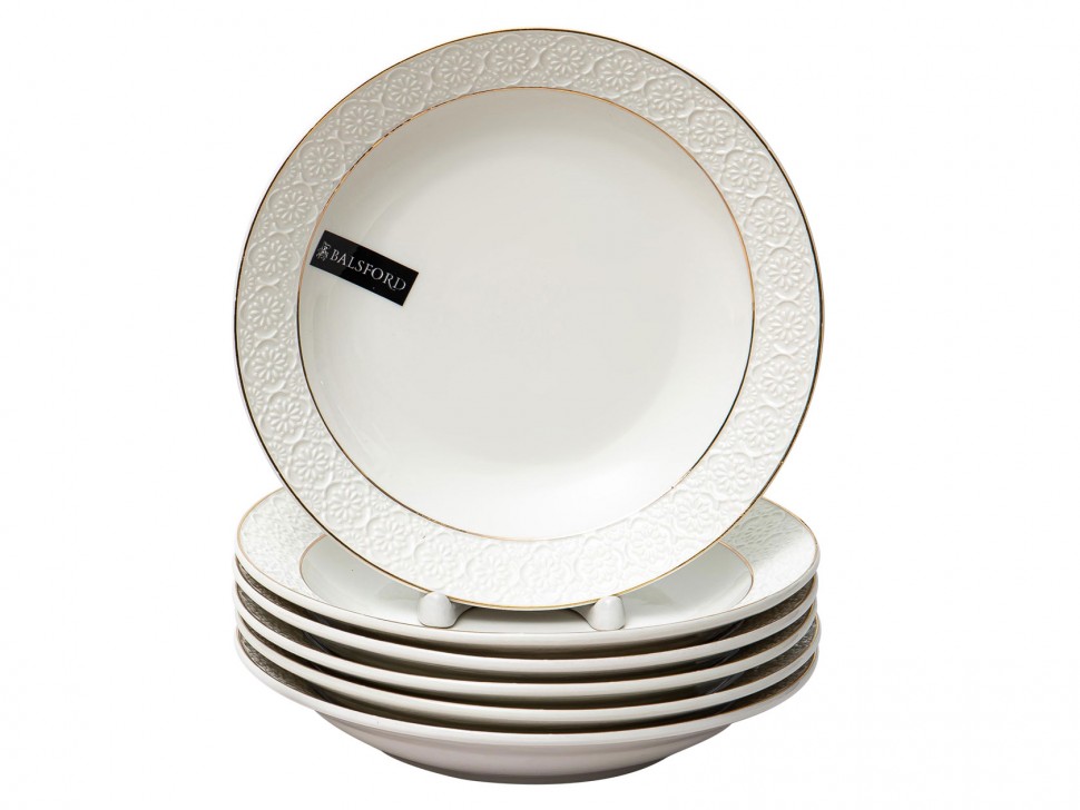 Набор глубоких тарелок Астерия 6 предметов