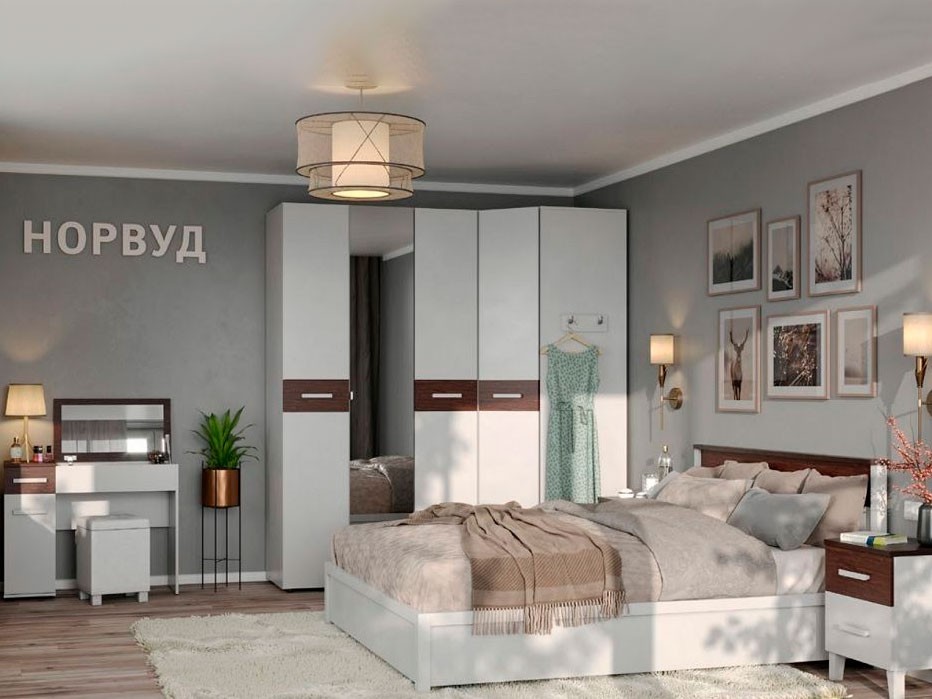 Двуспальная кровать Кровать Норвуд