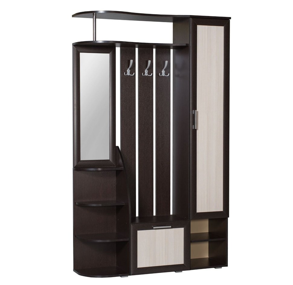 Современная прихожая для узкого коридора Ксения