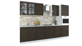 Прямой кухонный гарнитур Кухня Палермо 3 м
