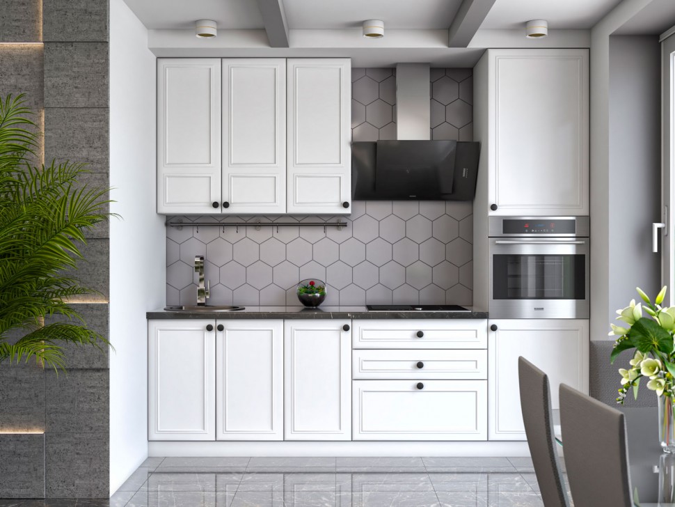 Кухонный гарнитур Бьянка 260 см