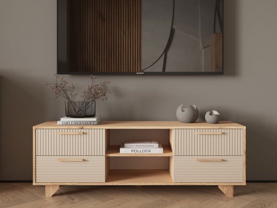 ТВ-тумба Ньерд с нишами