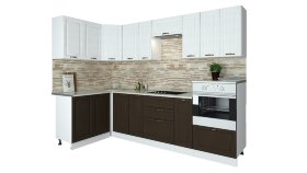 Угловой кухонный гарнитур Кухня Палермо 2,8х1,4 м