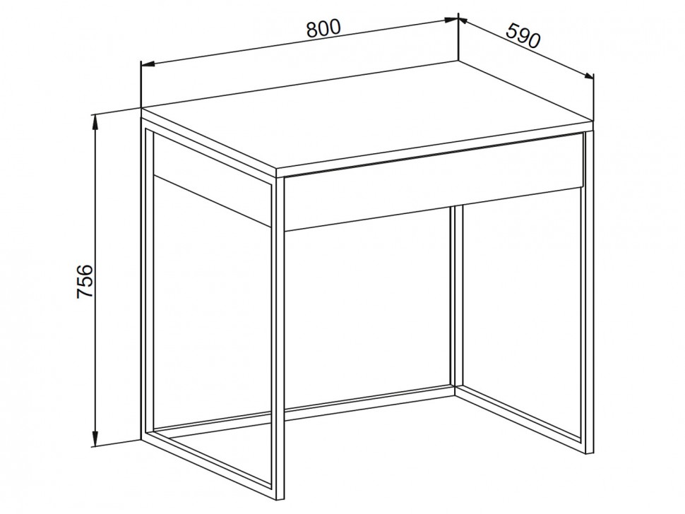 Компьютерный стол Кродс