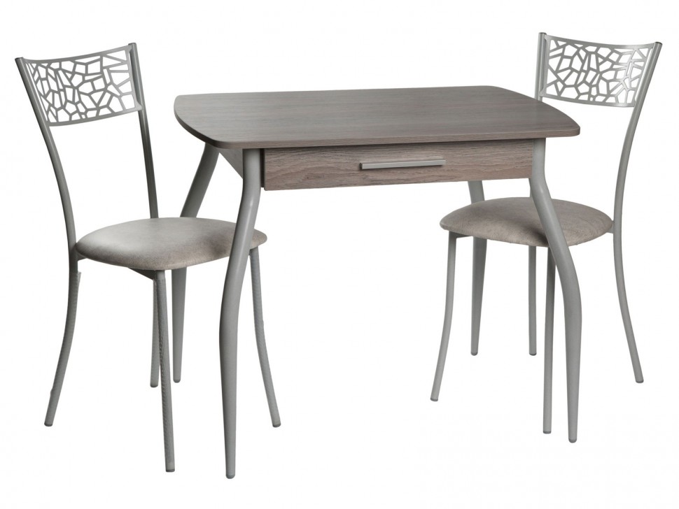 Обеденная группа Стол Граус + 2 стула Кемпер