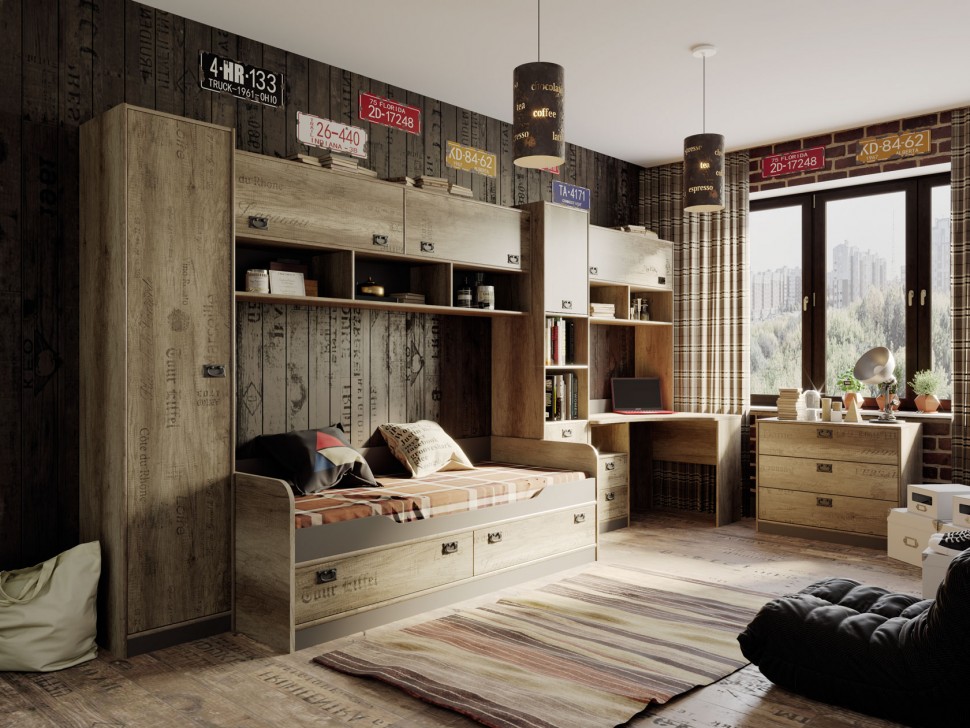 Детский письменный стол Стол письменныйи Пилигрим ТД-276.15.03