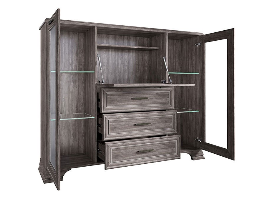 Шкаф-витрина Шкаф-витрина низкая Тиффани