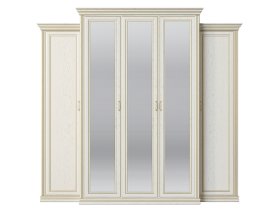 Шкаф распашной Шкаф 5-ти дверный с зеркалами Венето