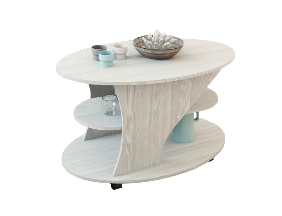 Журнальный столик на колесиках Статус 1