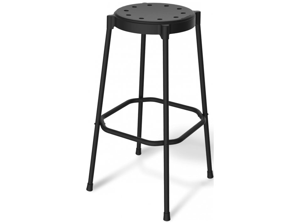 Круглый барный стул СТУЛ БАРНЫЙ SHT-S48