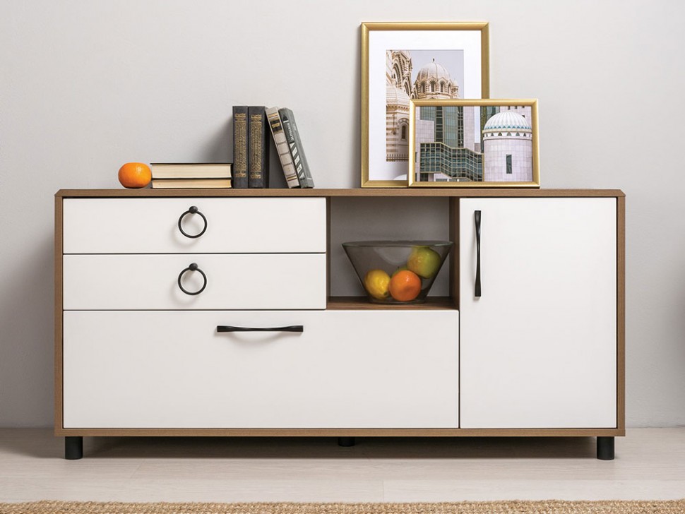 ТВ-тумба ТВ тумба Винтаж 13.283.07 3 ящ 1 дв