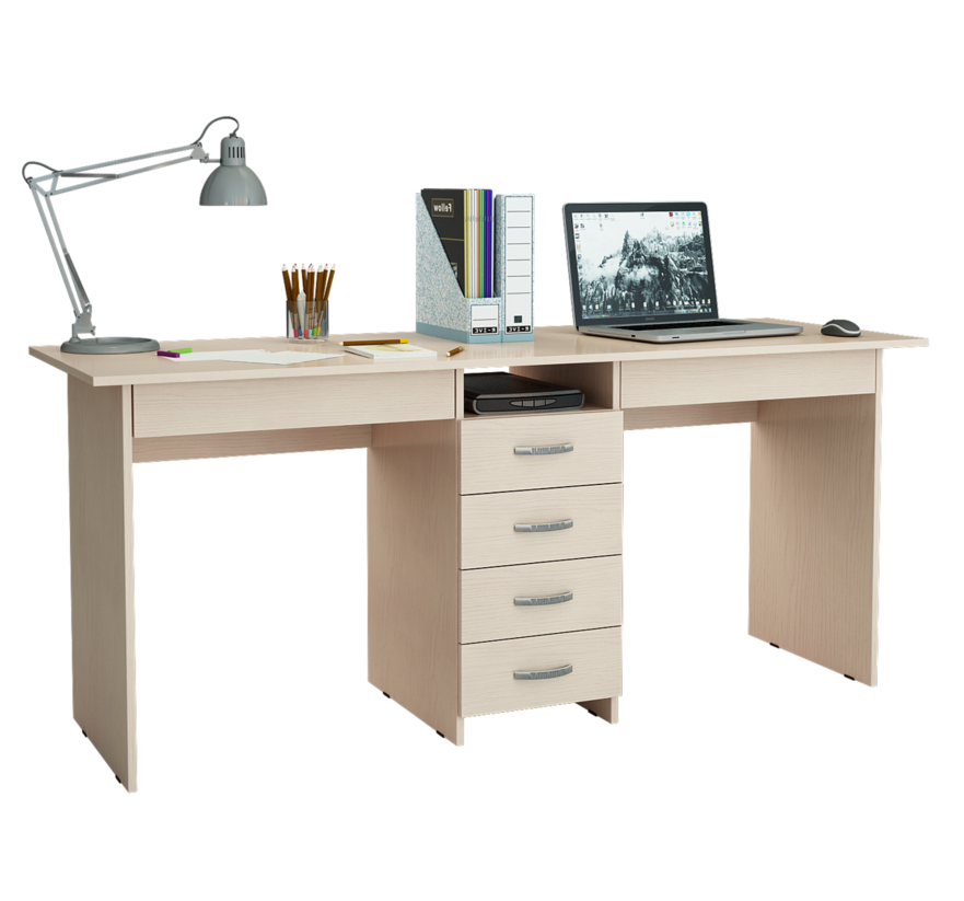 Письменный стол Стол для двоих Тандем-2Я (0120)