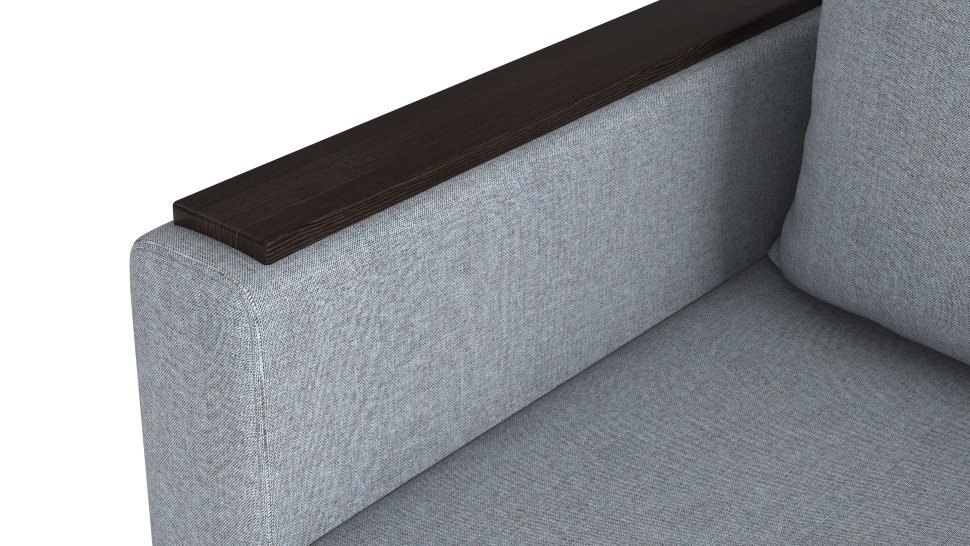 Прямой диван Челси с подлокотниками