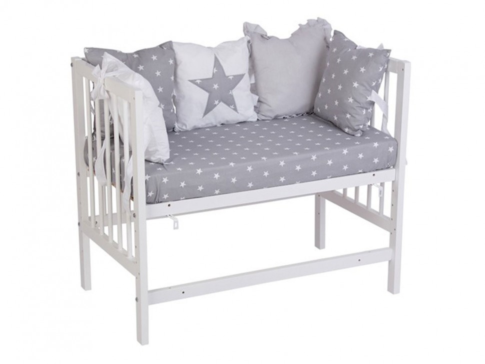 Приставная кроватка для новорожденных Лея