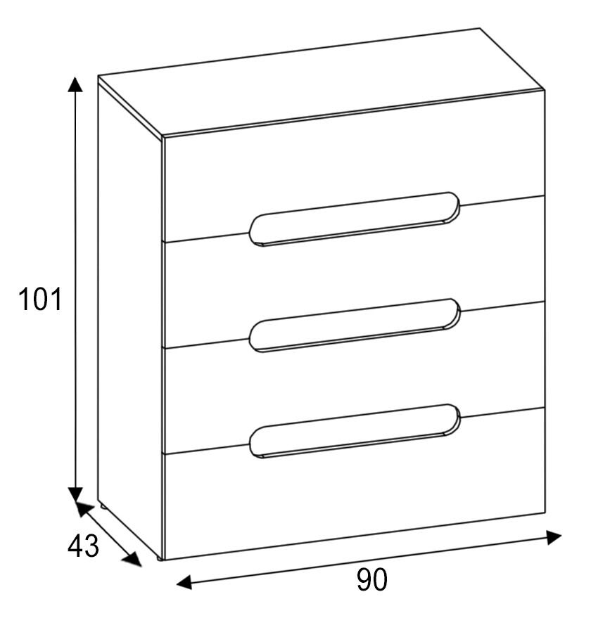 Комод Палермо С