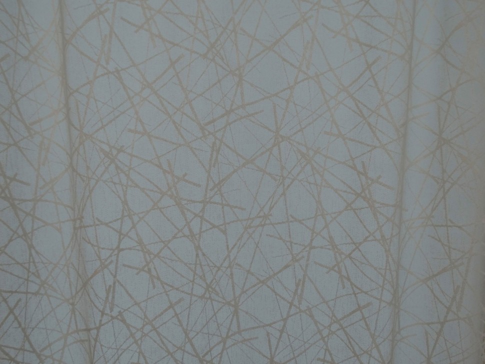 Тюль Портьера ШТ(99), Размер 300х270 бежевый