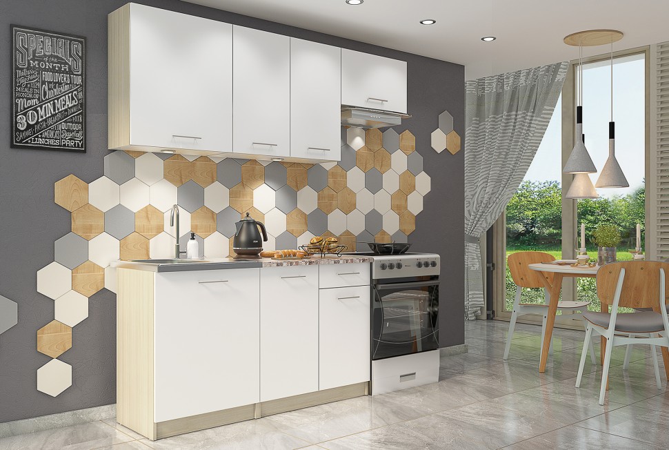 Кухонный гарнитур Бланка СТЛ.218.00 Кухонный гарнитур