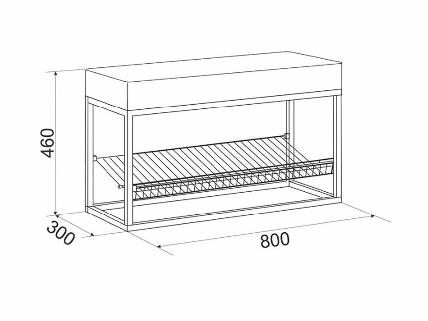 Обувница Крафт
