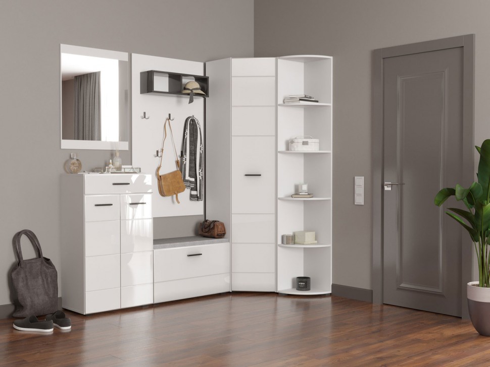 Угловой шкаф Глосс