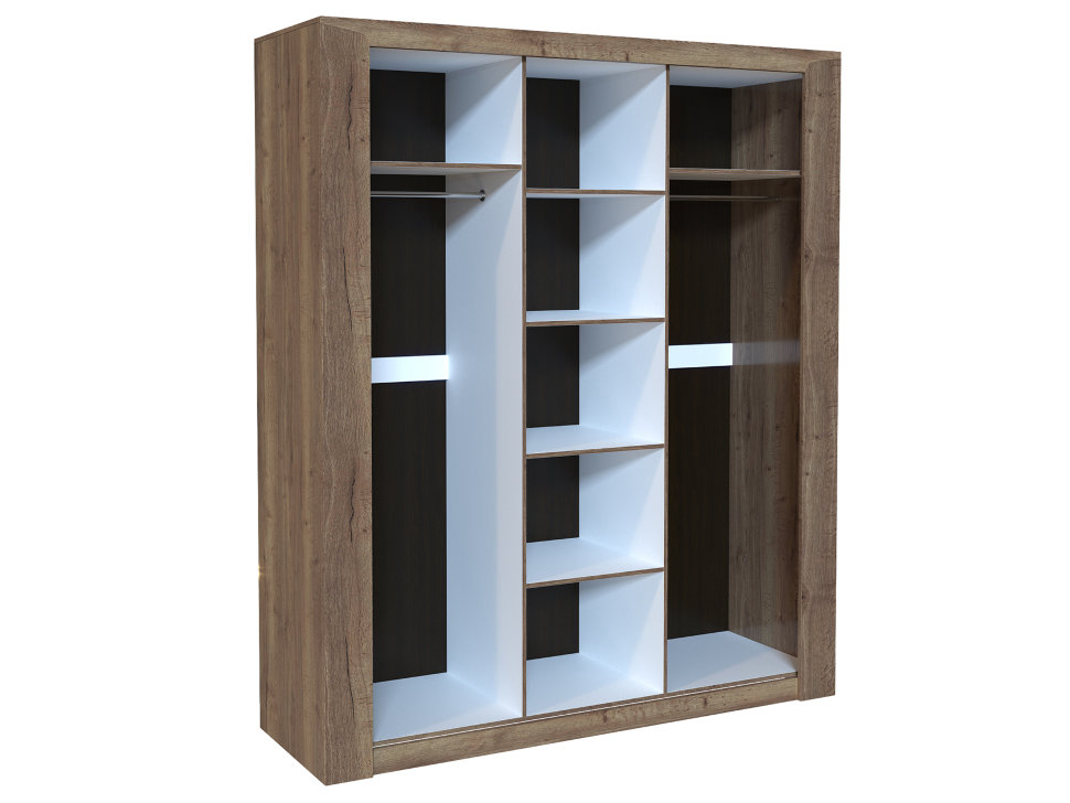 Шкаф-купе 3-х дверный Шкаф-купе трехдверный Гарда