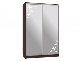 Шкаф-купе Колорадо 4 Бабочки