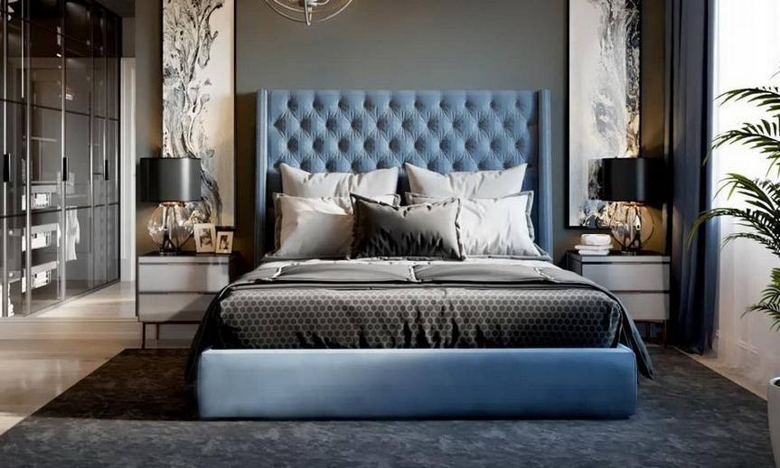 Мягкая кровать SleepArt Криста