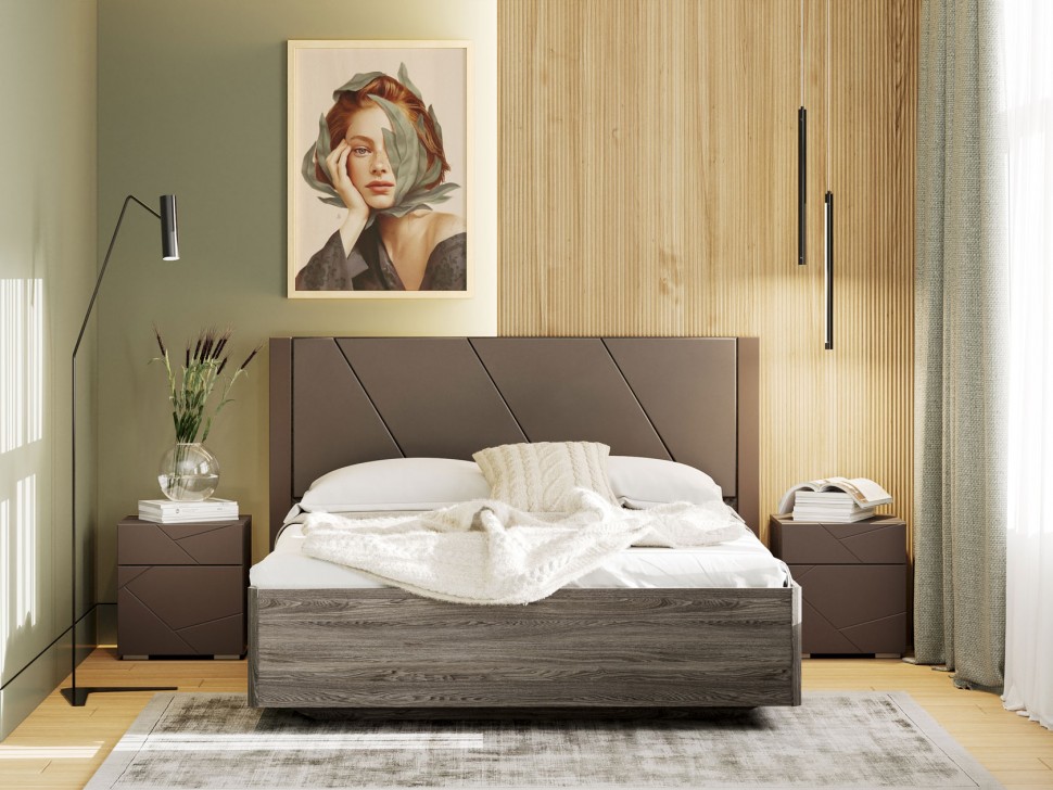 Кровать с подъемным механизмом Суммит ПМ