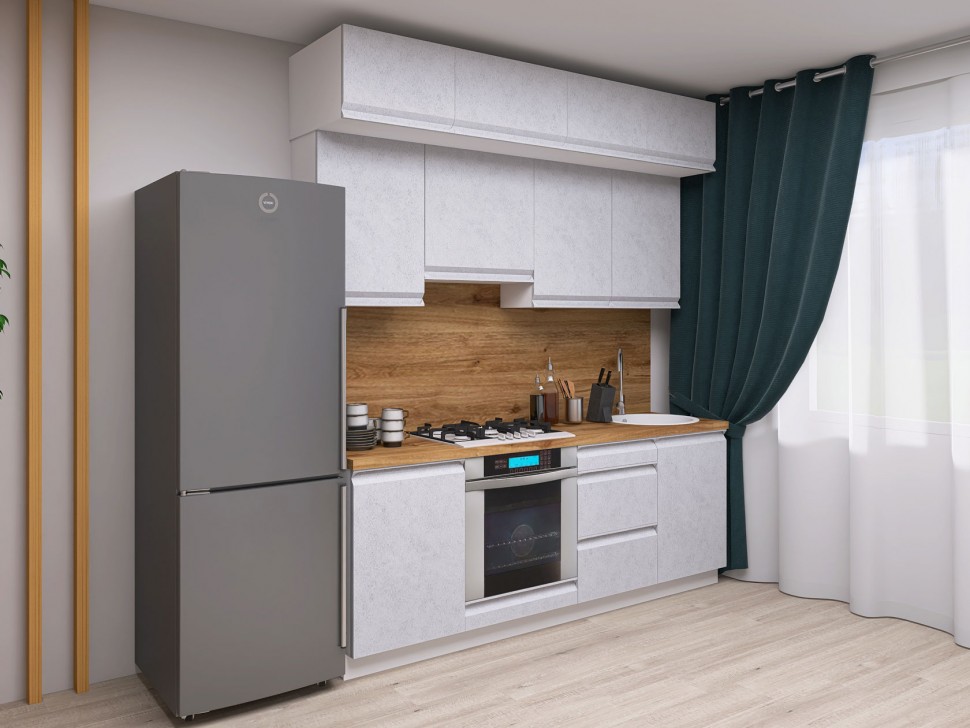 Кухонный гарнитур Вельвет 210 см