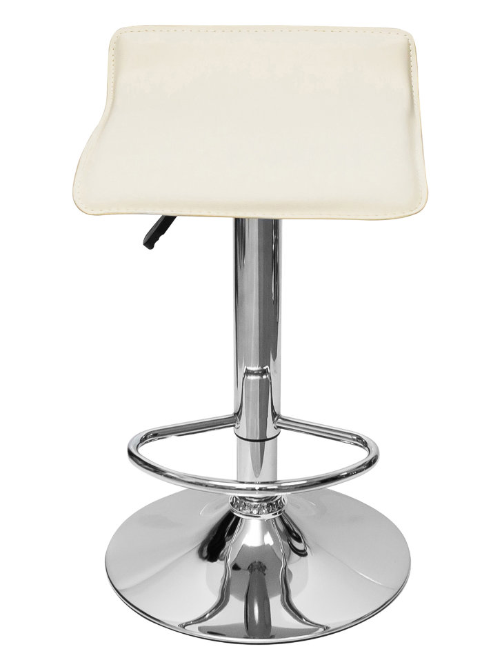 Барный стул с регулируемой высотой Хай-Тек