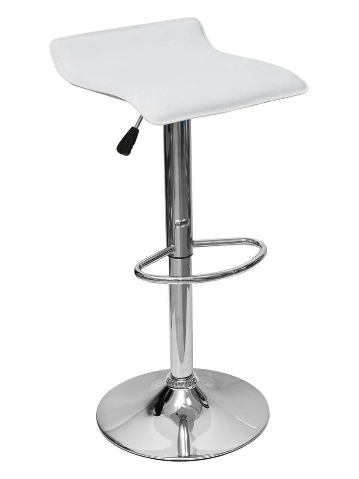 Барный стул с регулируемой высотой Хай-Тек