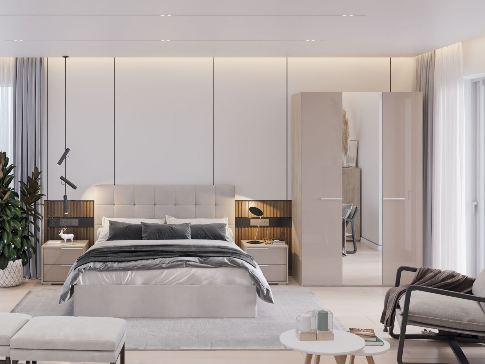 Двуспальная кровать Эмбер