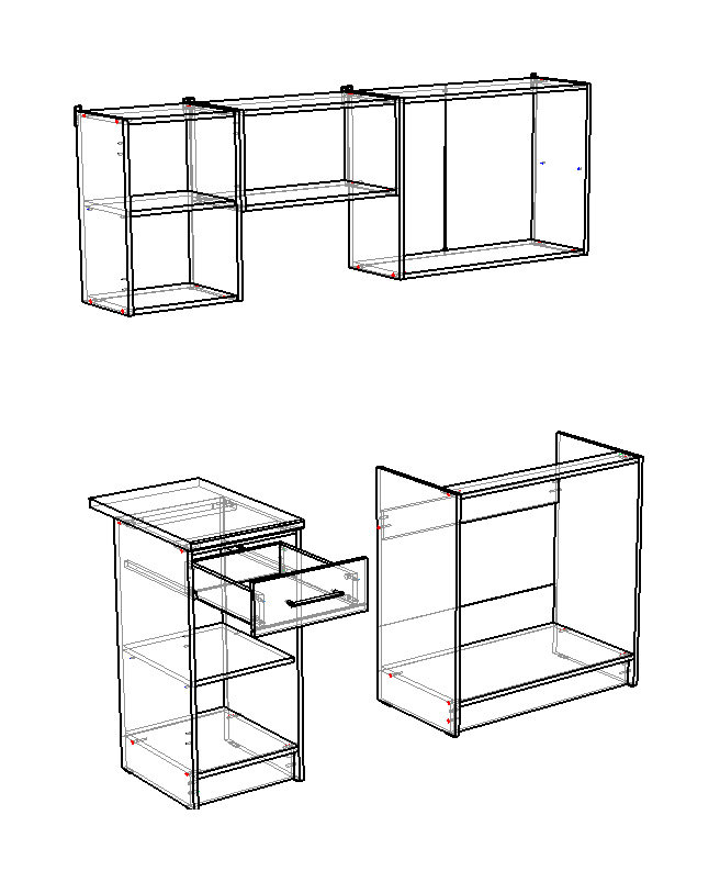 Кухонный гарнитур Тарнета 180 см