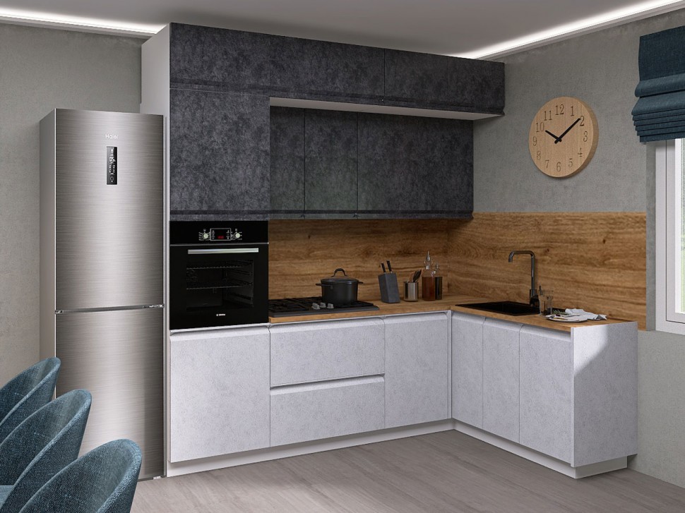 Кухонный гарнитур Вельвет 240х160 см