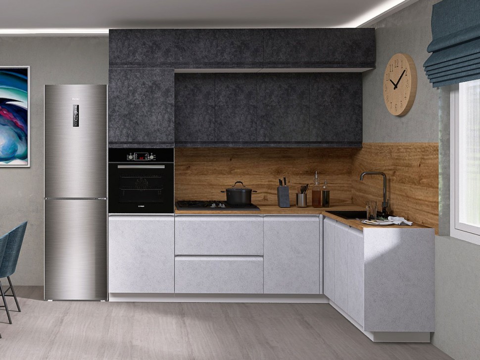 Кухонный гарнитур Вельвет 240х160 см