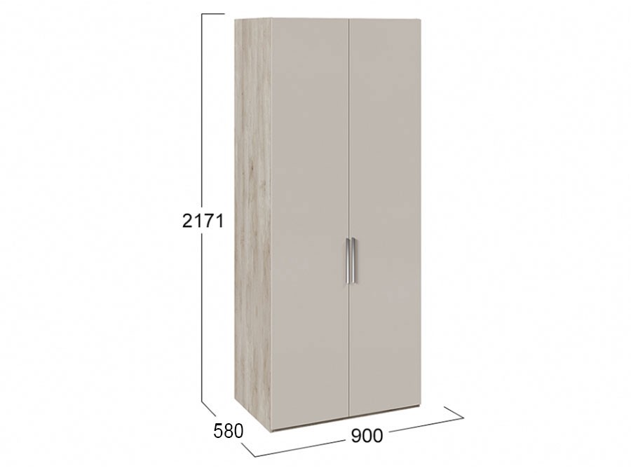 Распашной шкаф Шкаф 2 дв Эмбер