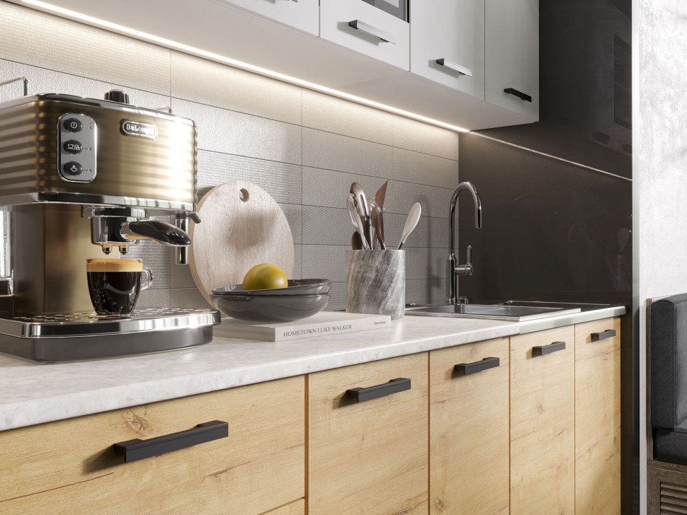 Кухонный гарнитур Хозяюшка 200 см