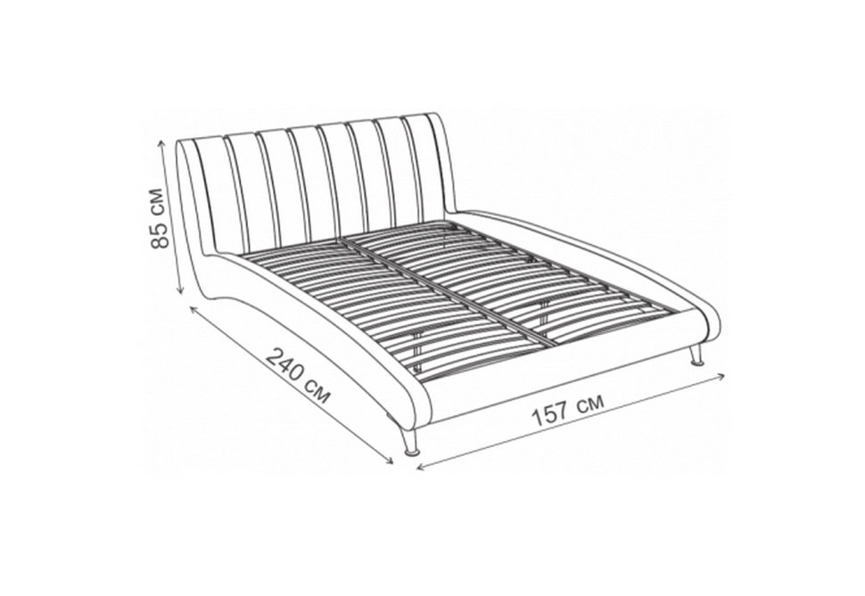 Двуспальная кровать Кровать Валери