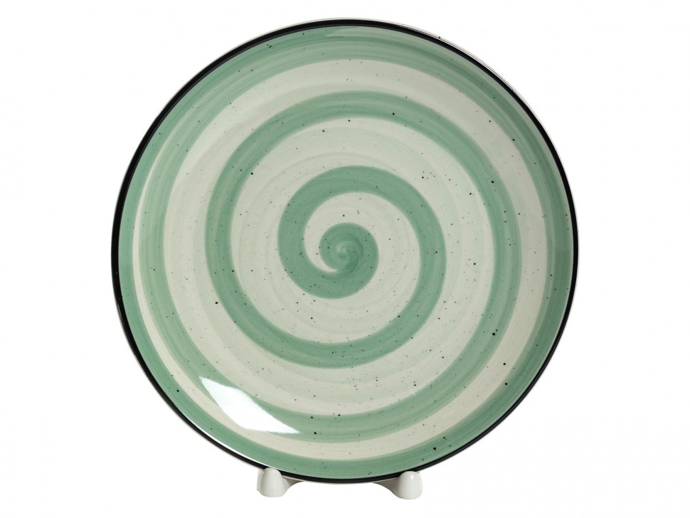 Тарелка Аэрограф Фисташковый Бриз