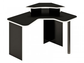 Компьютерный стол СКЛ-ИгрУгл120 БЕ+НКИЛ-УГЛ