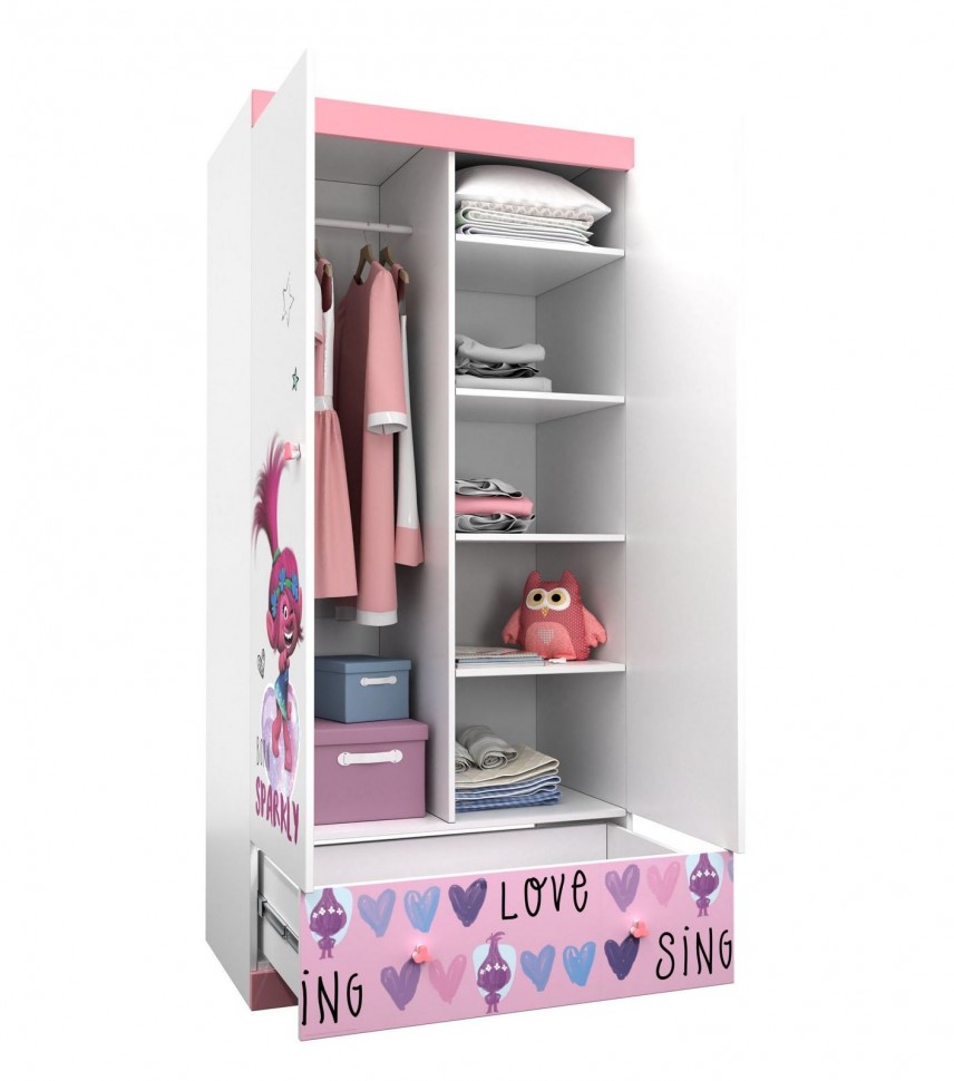 Шкаф детский Тролли