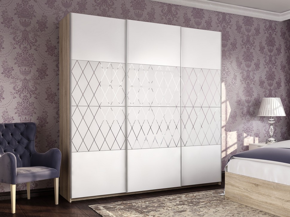 Шкаф-купе Шкаф-купе Фортуна 11 три двери