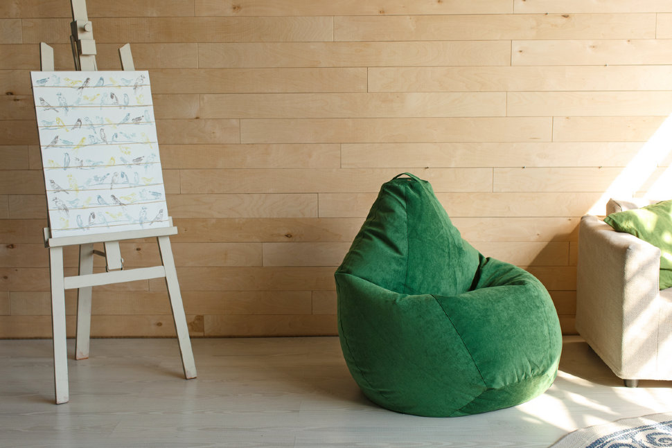 Кресло-мешок Микровельвет