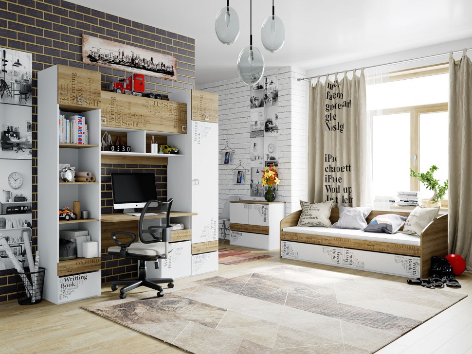 Детский письменный стол Оксфорд