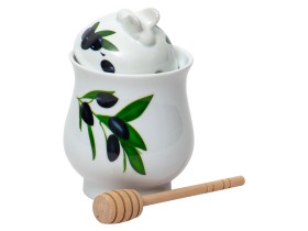 Баночка для меда Оливка