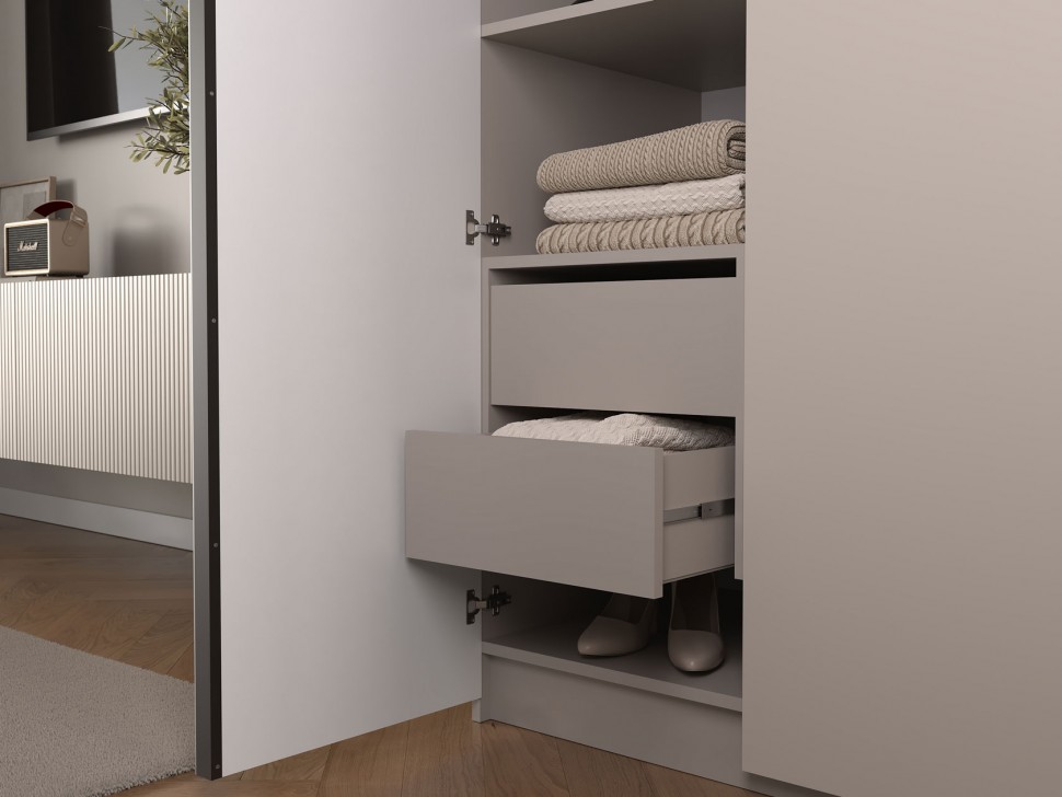 Распашной шкаф Шарлотта 4 двери