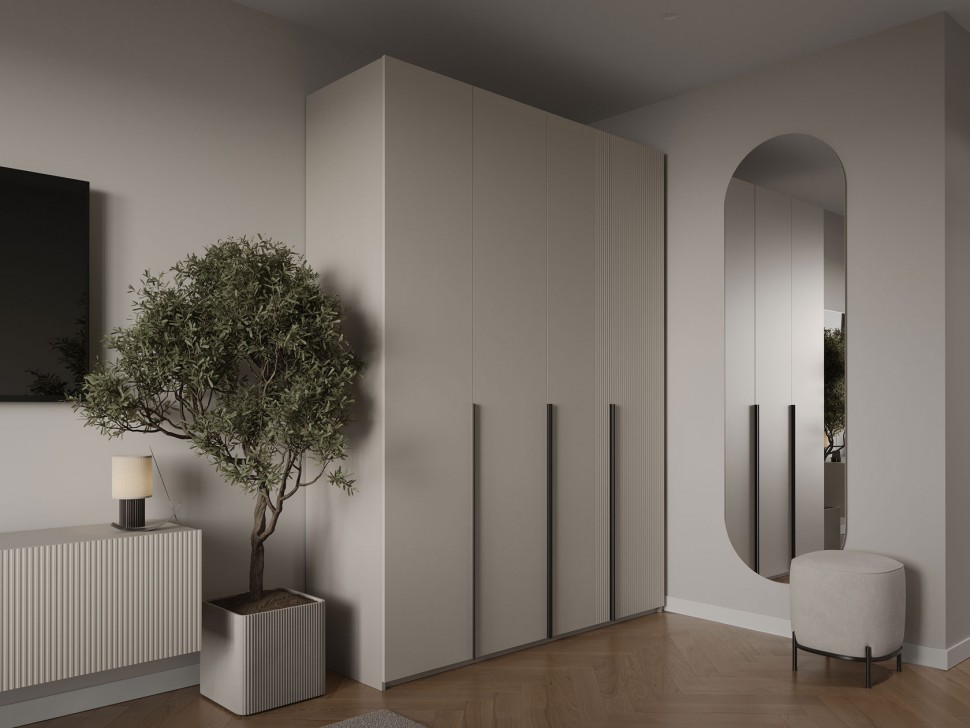 Распашной шкаф Шарлотта 4 двери